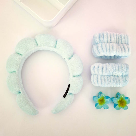 Blue Head Band Set