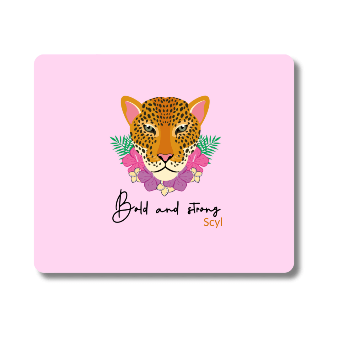 Bold and Strong Mouse Pad