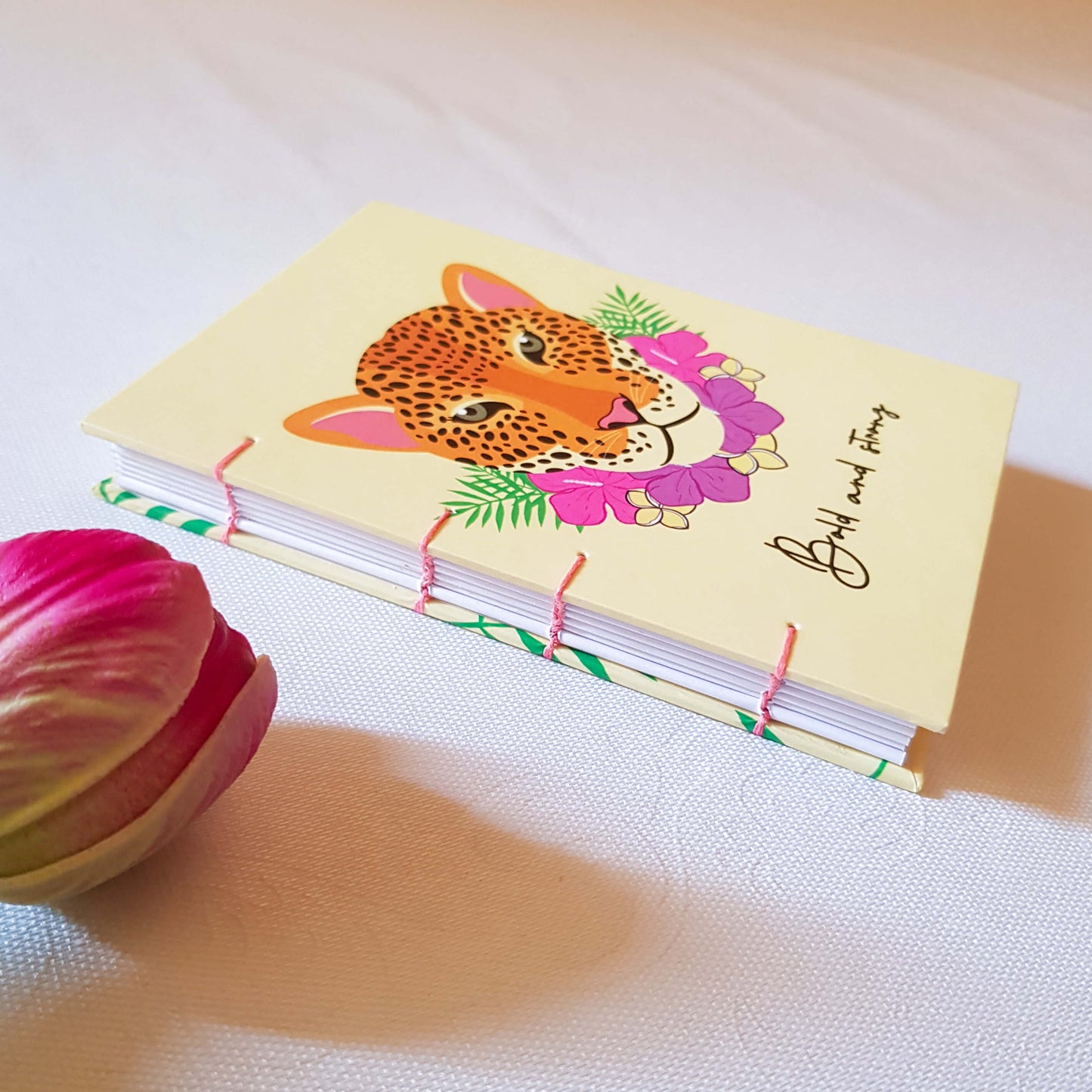 Bold and Strong Beige Notebook