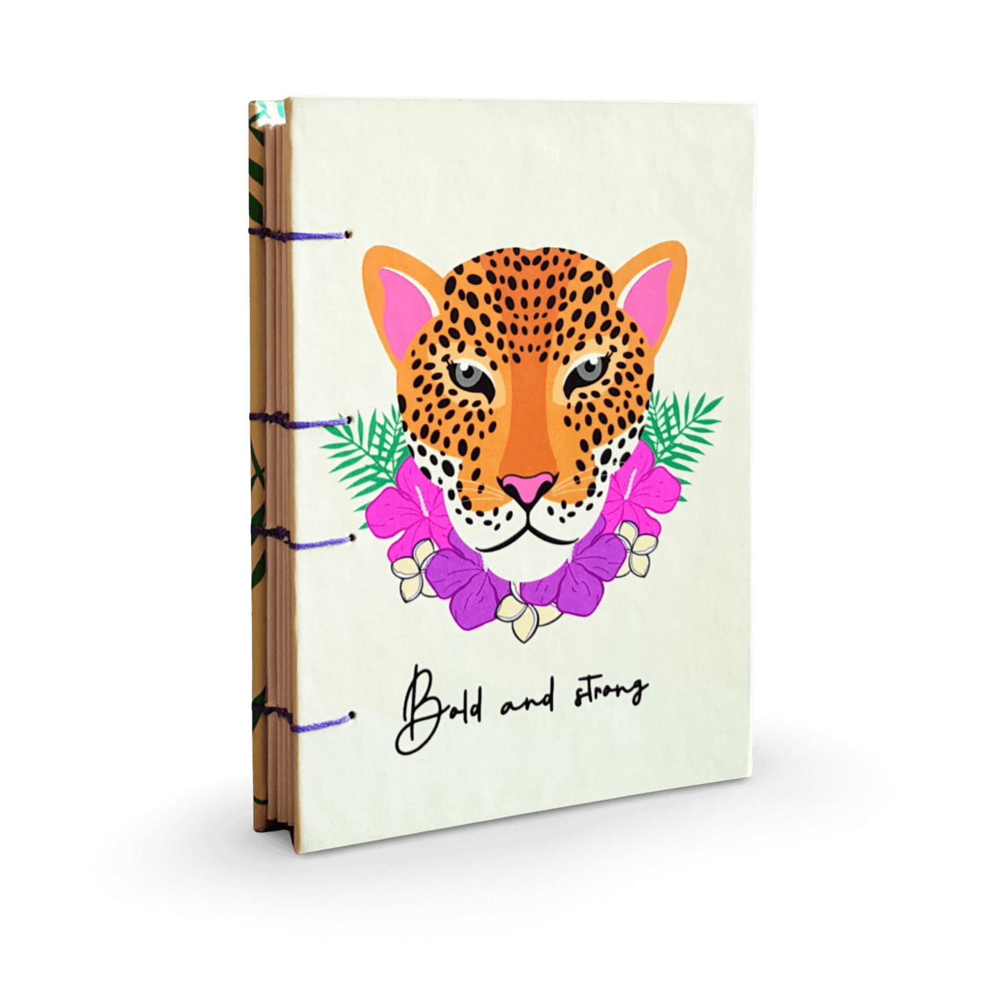 Bold and Strong Beige Notebook