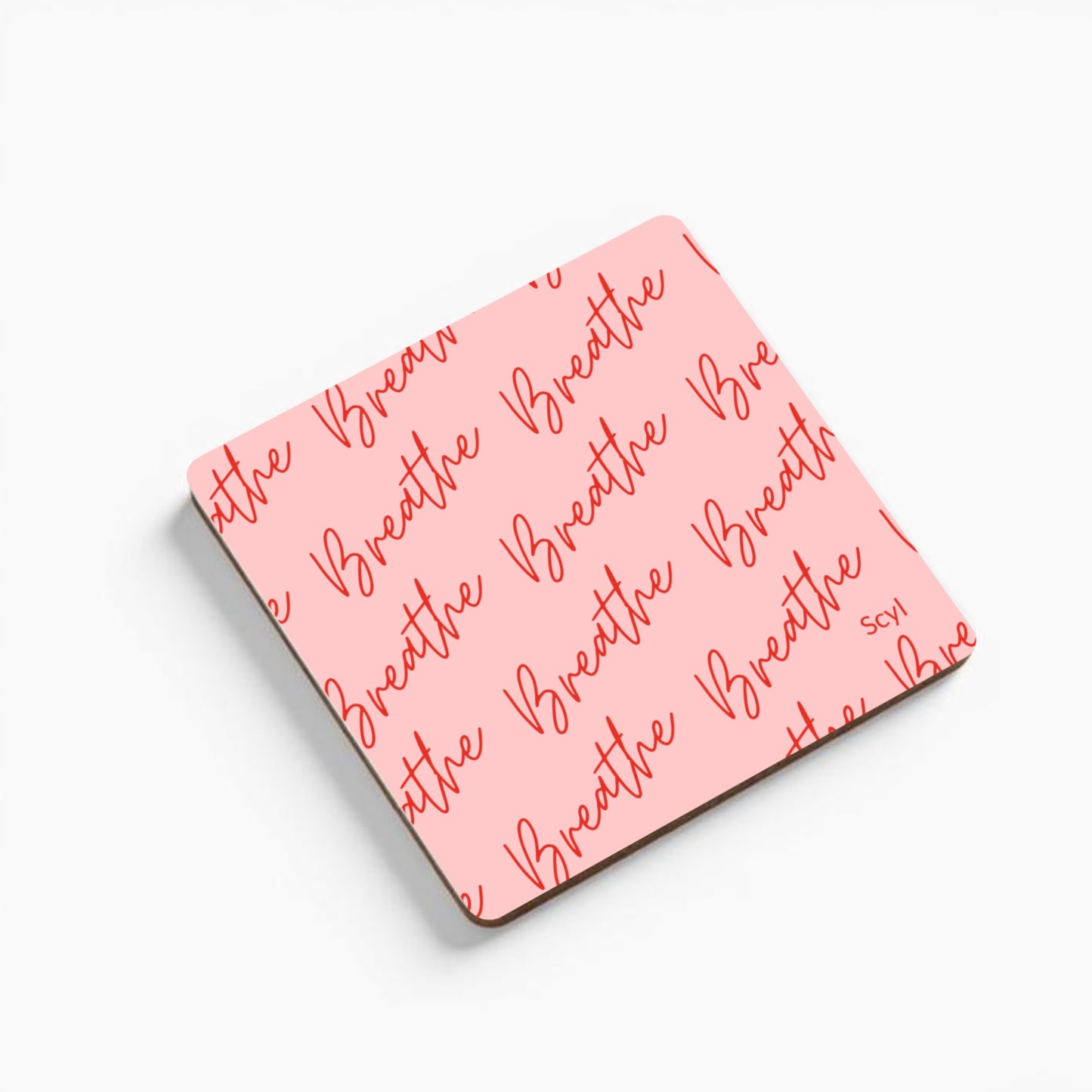 Breathe Square Coaster