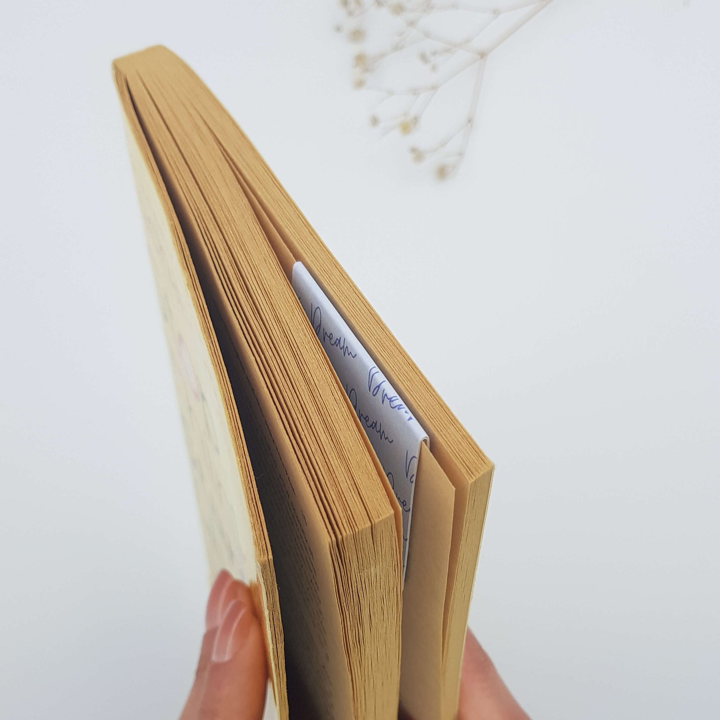 Dreamy Flower Magnetic Bookmark