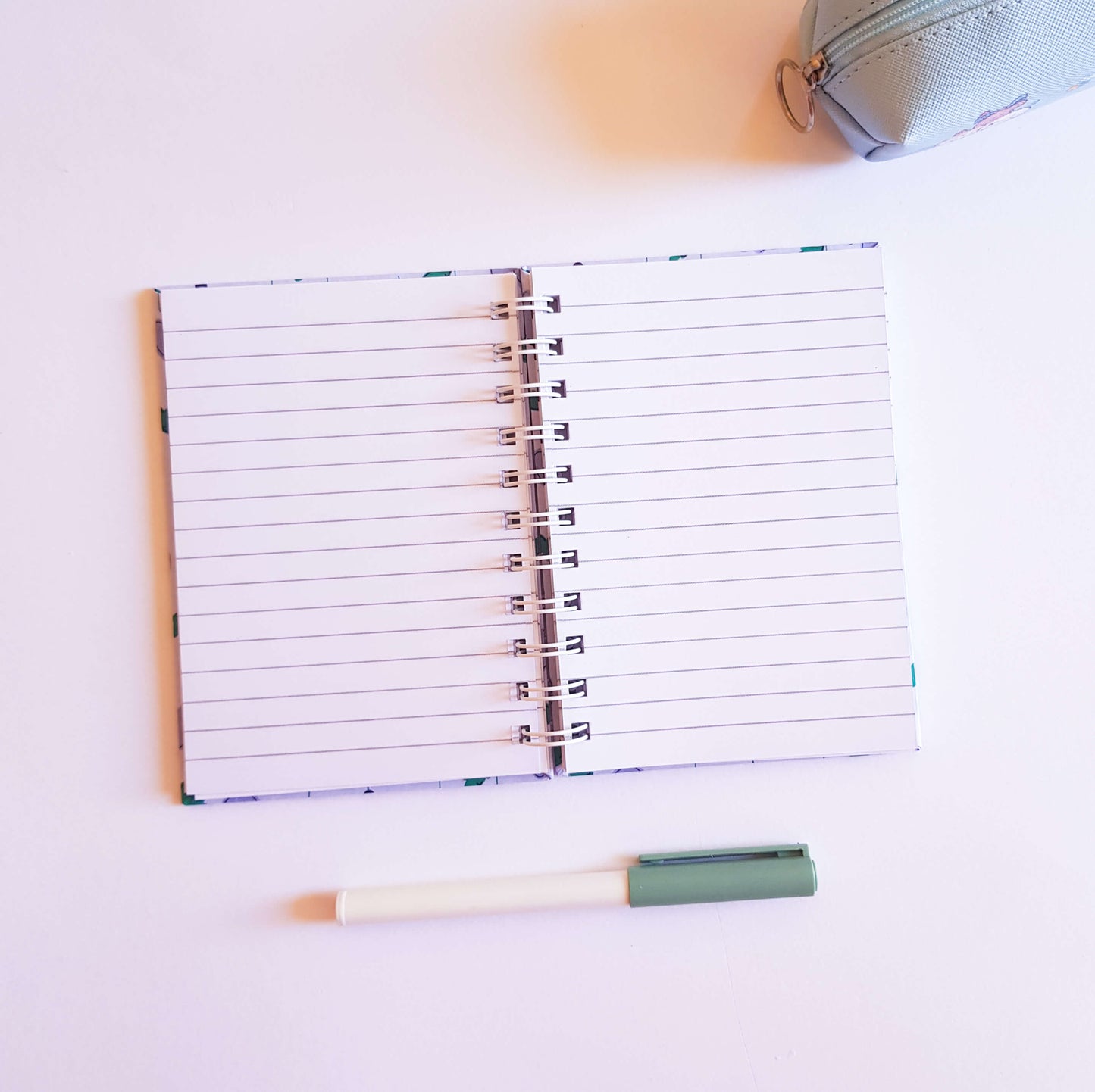 Dreamy Flower Pattern Notebook