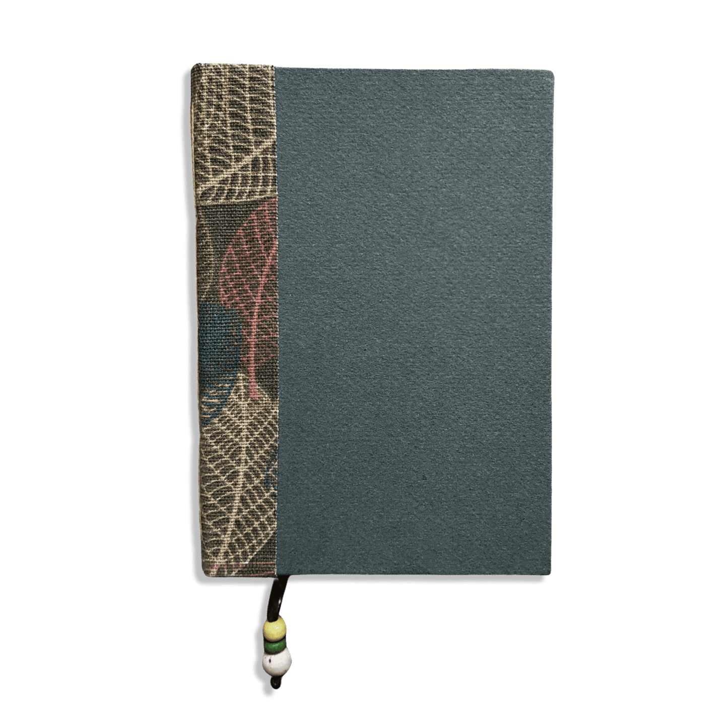 Fabric Spine Notebook Dark Green
