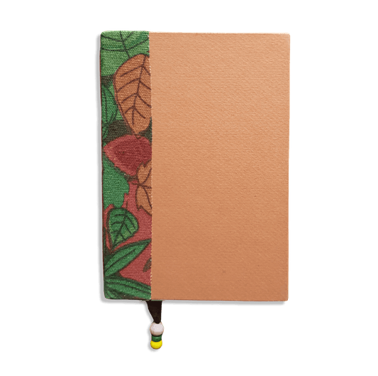 Fabric Spine Notebook Orange