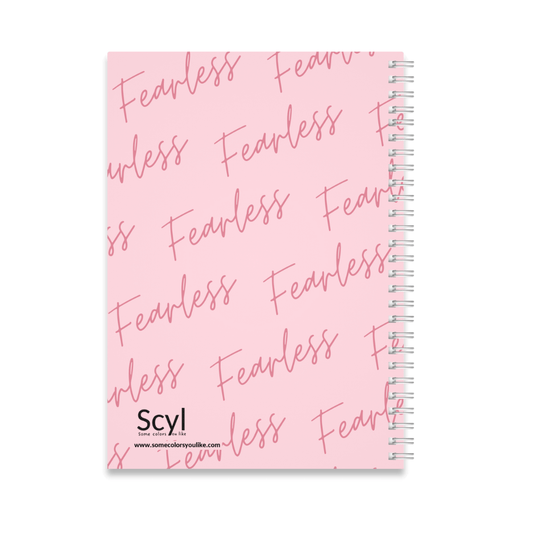 Fearless Flower University Notebook A4