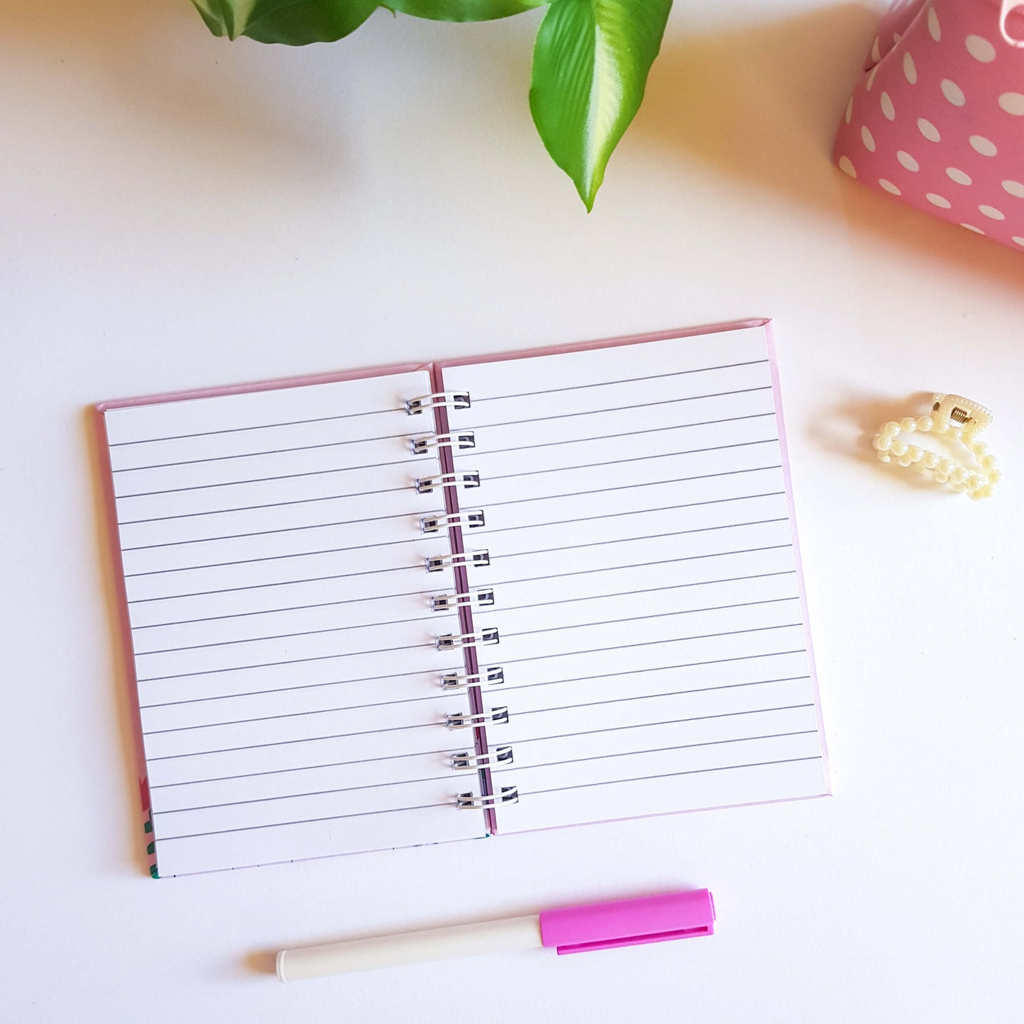 Floral Garden Notebook - Pink