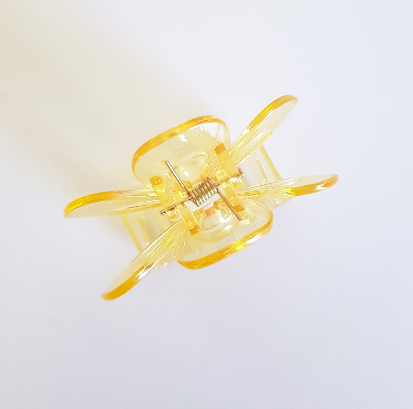 Flower Hair Clip - Yellow