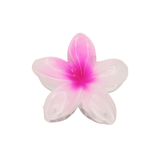 Flower Hair Clip Medium - Gradient Pink