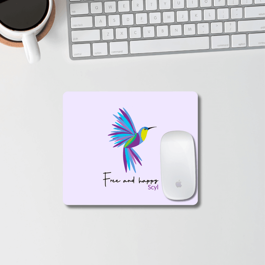 Free and Happy Mouse Pad