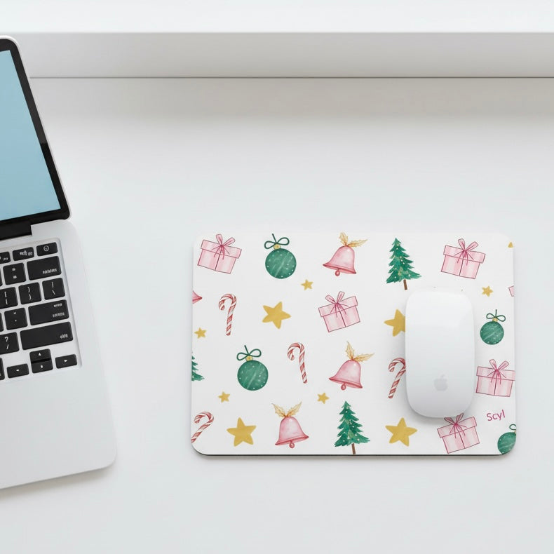 Holly Jolly Mouse Pad