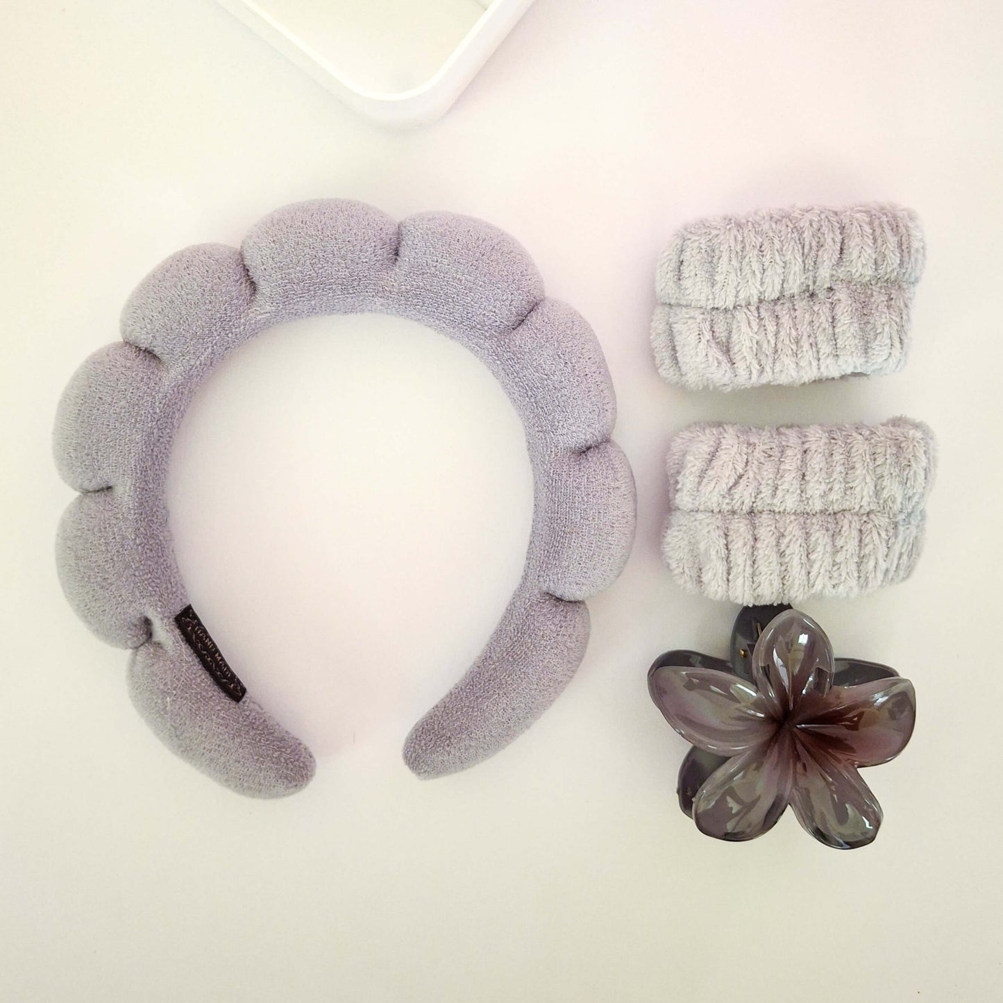Grey Head Band Set