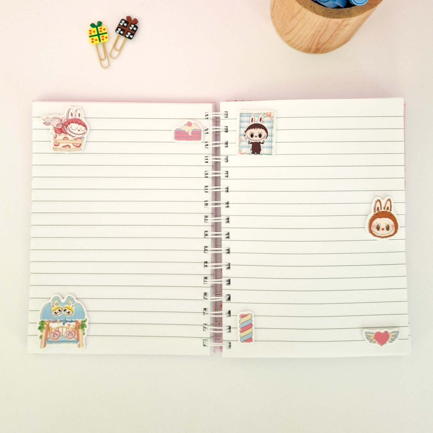 Labubu Stickers - Green
