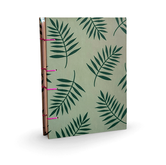 Leaves Dark Green Notebook