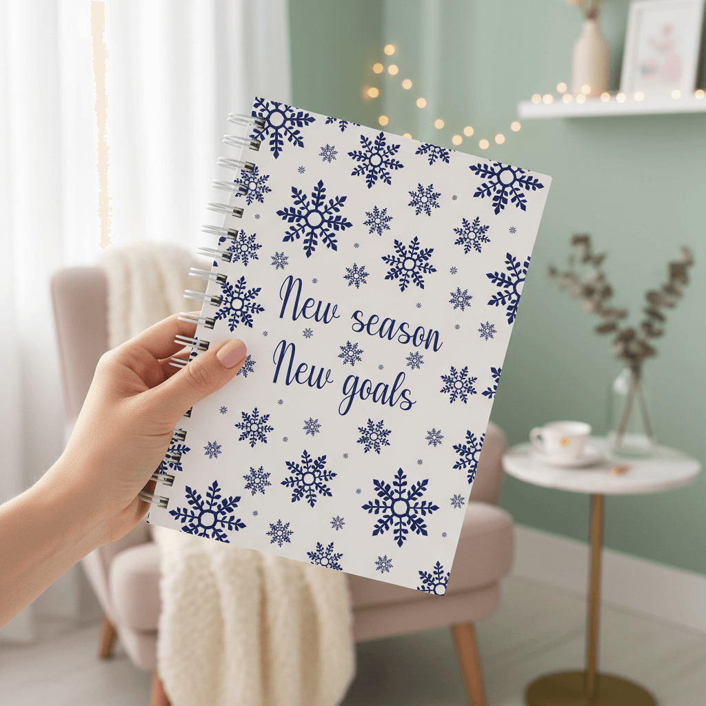 New Season New Goals A5 Notebook