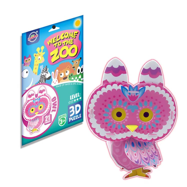 3D Puzzle - Owl