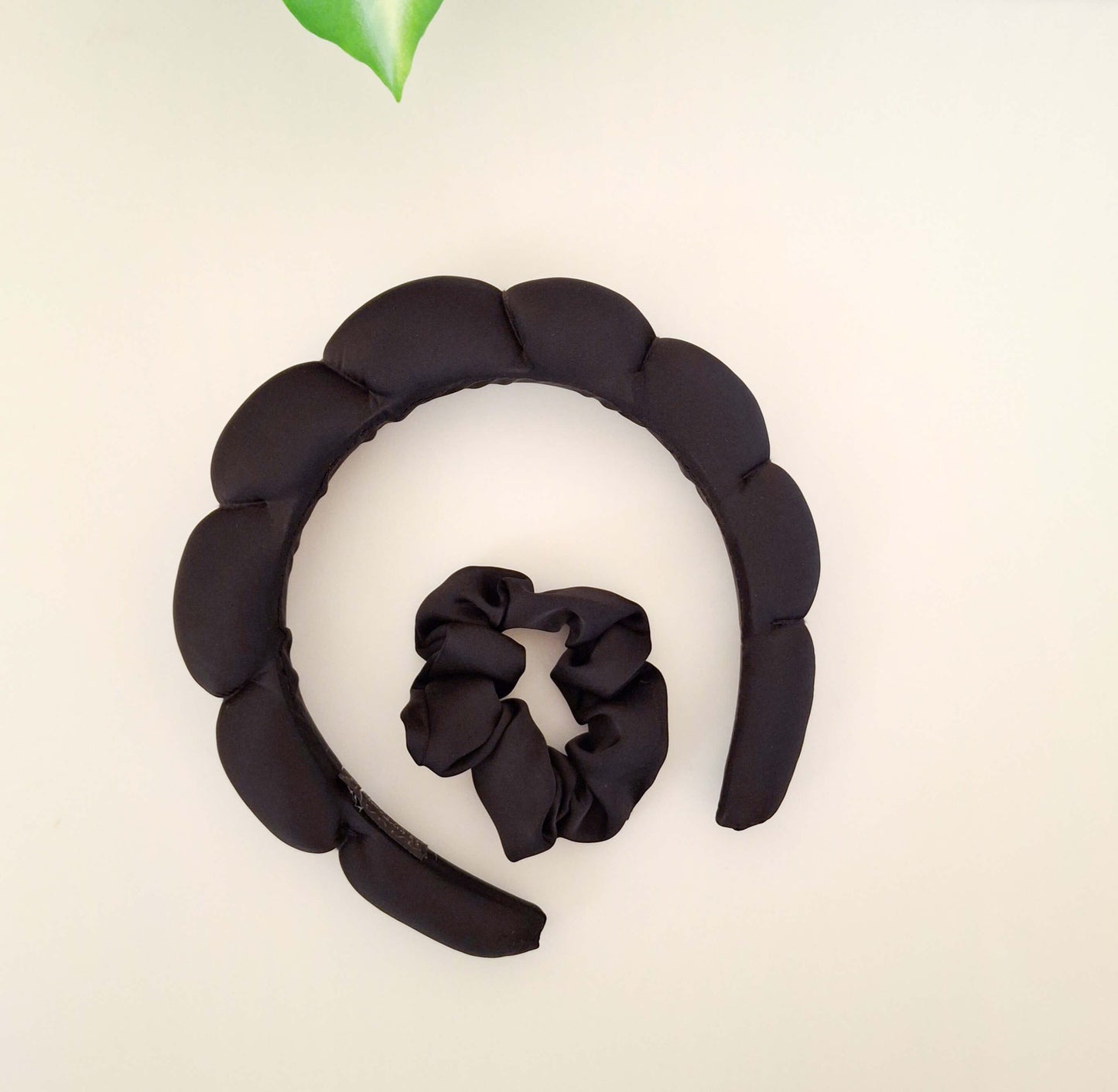 Satin Head Band + Scrunchie
