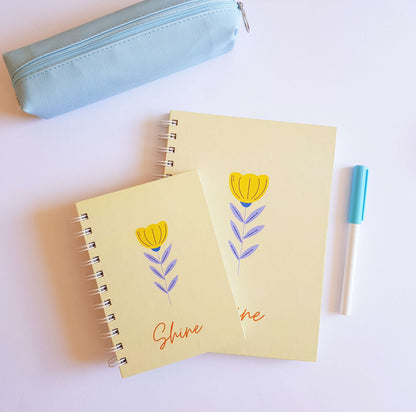Shiny Flower Notebook