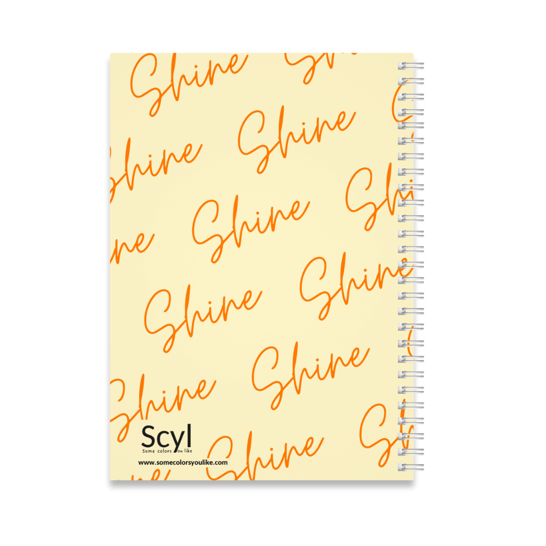 Shiny Flower University Notebook A4