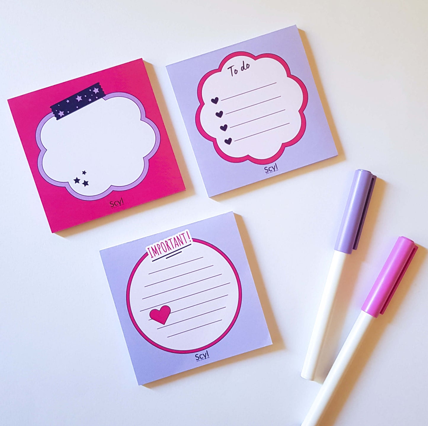Trio Plan Mini Notepads