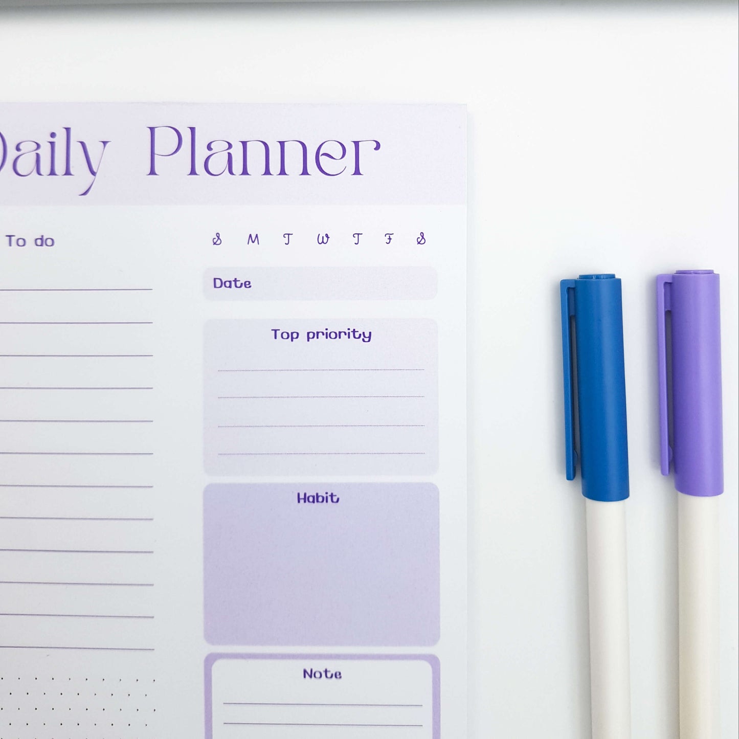 Violet Daily Planner