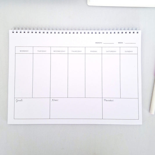 Floral Weekly Planner
