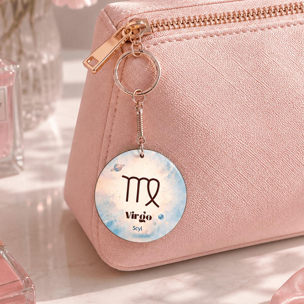 Customized Zodiac Keychain