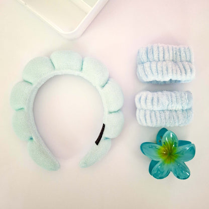 Blue Head Band Set