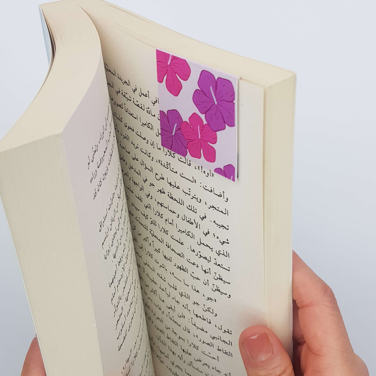 Bold and Strong Magnetic Bookmark - Pink