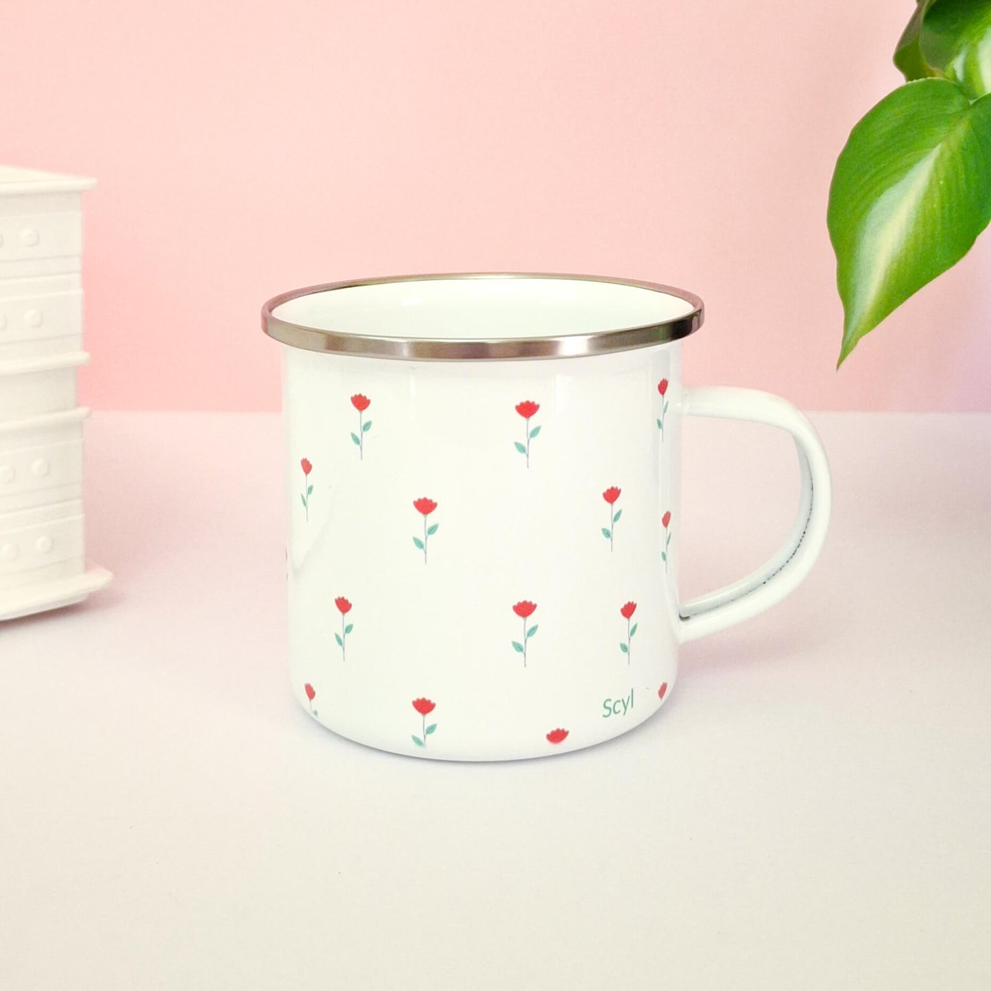 Breathy Flower - Enamel Mug