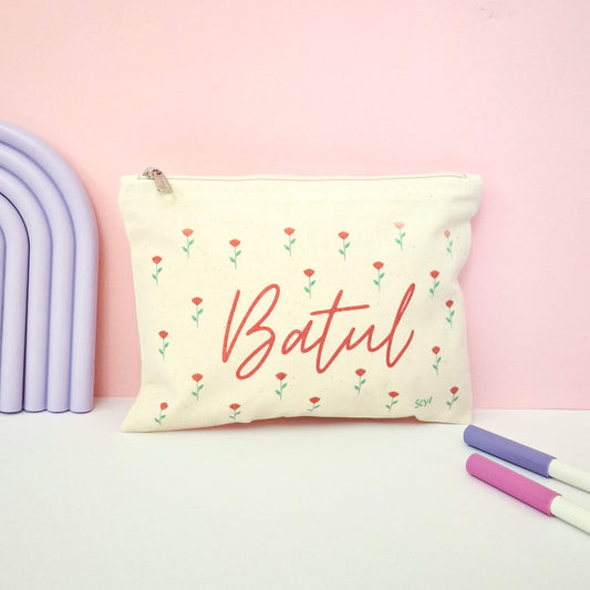 Breathy Flower Customized Pouch