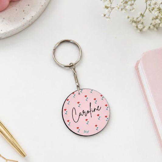 Breathy Flower Keychain
