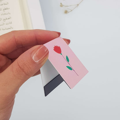 Breathy Flower Magnetic Bookmark