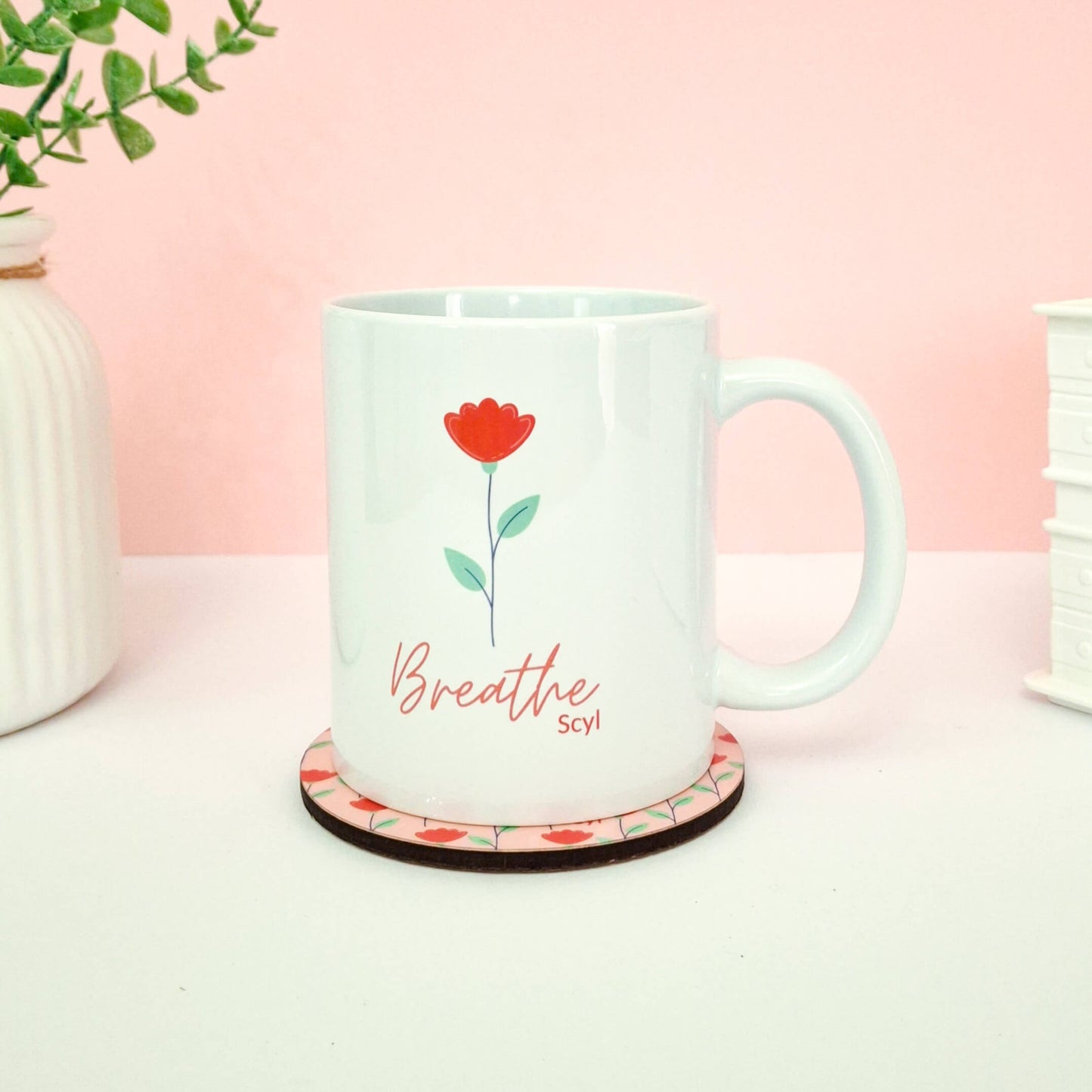 Breathy Flower Mug