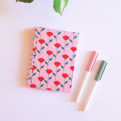 Breathy Flower Pattern Notebook