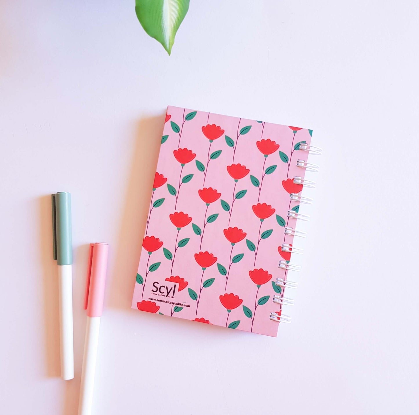 Breathy Flower Pattern Notebook