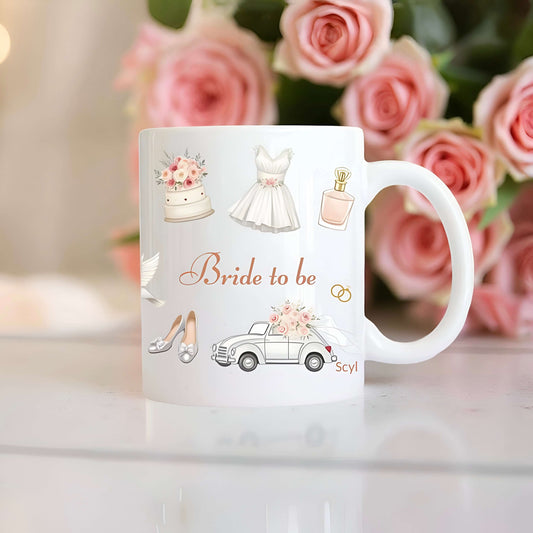 Bride To Be Mug + Coaster