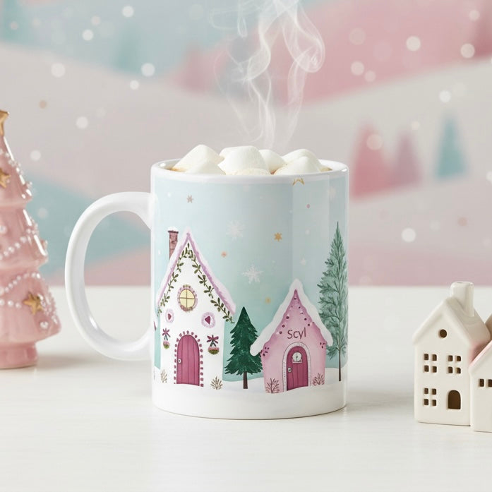 Christmas Land Mug + Coaster