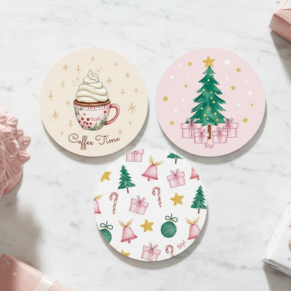 Christmas Mugs Set