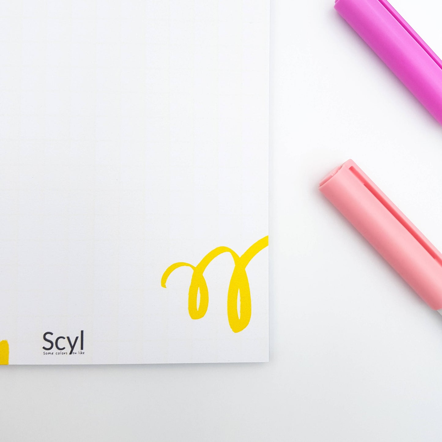 Doodle Notepad - Yellow