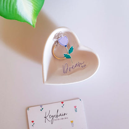 Dreamy Flower Keychain