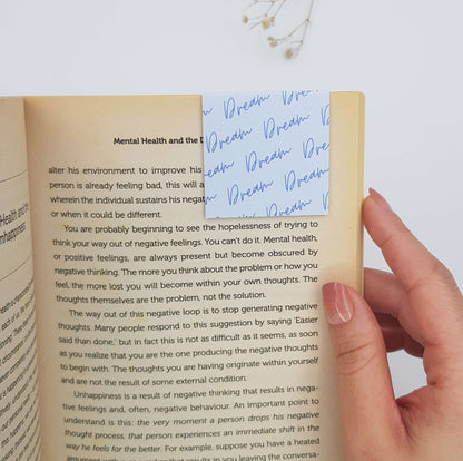Dreamy Flower Magnetic Bookmark