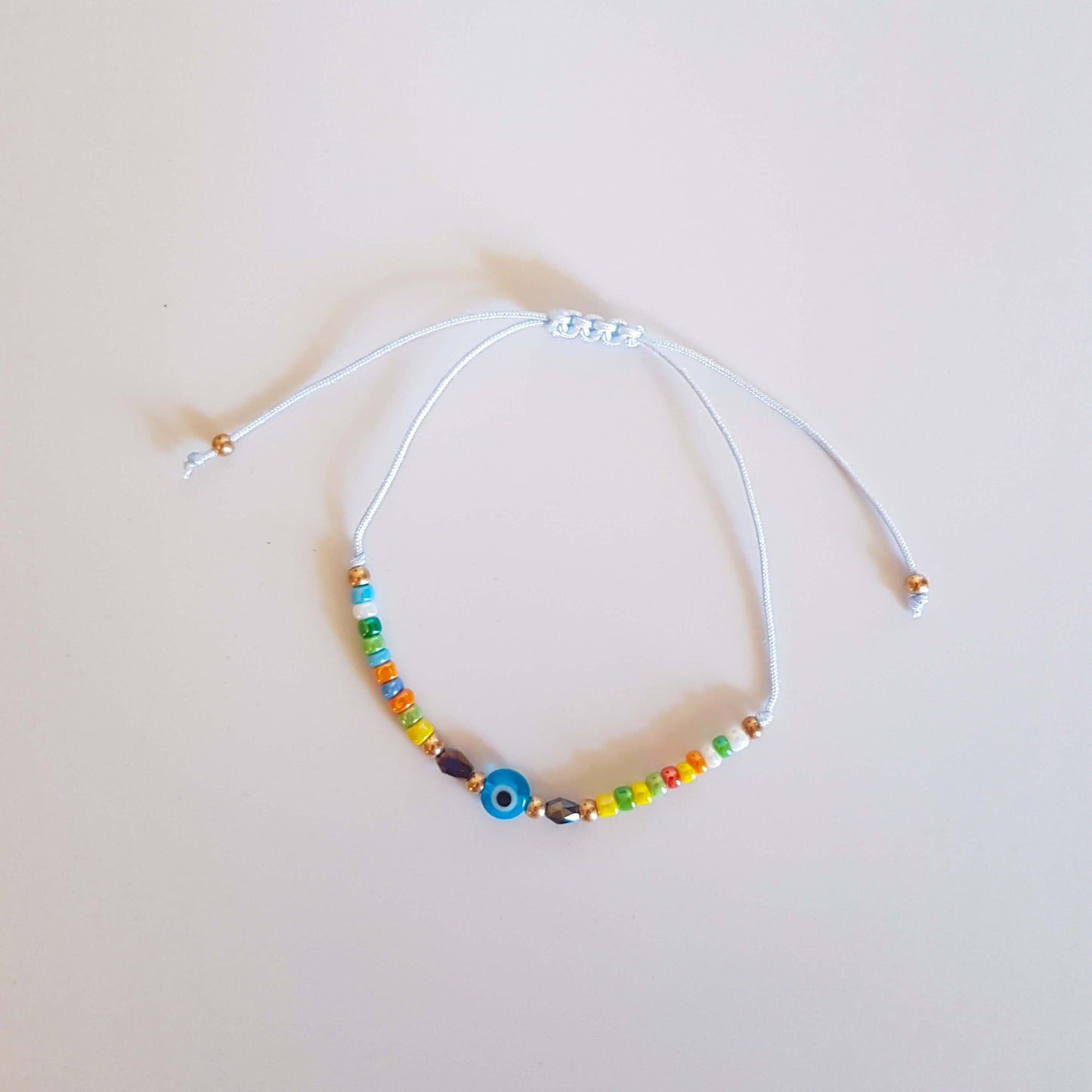Eye Bracelet - Light Blue