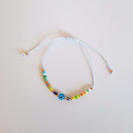 Eye Bracelet - Light Blue