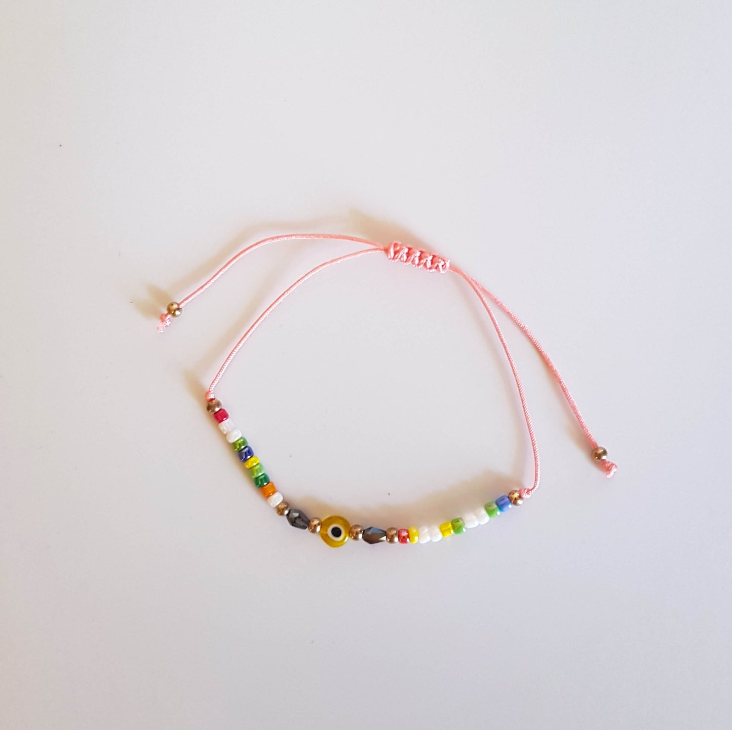 Eye Bracelet - Peach