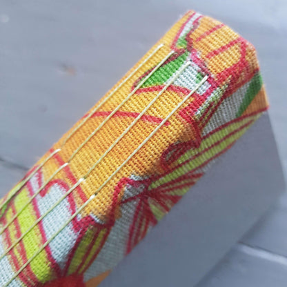 Fabric Spine Notebook Blue