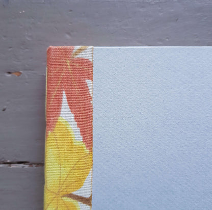 Fabric Spine Notebook Light Blue
