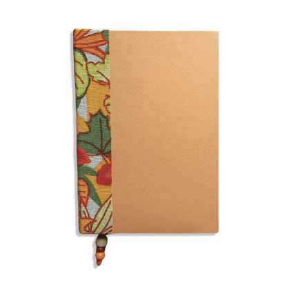 Fabric Spine Notebook Light Orange