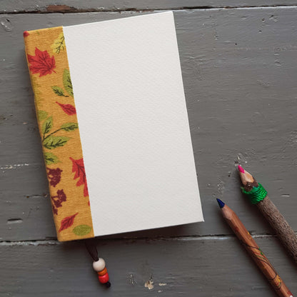 Fabric Spine Notebook Off White