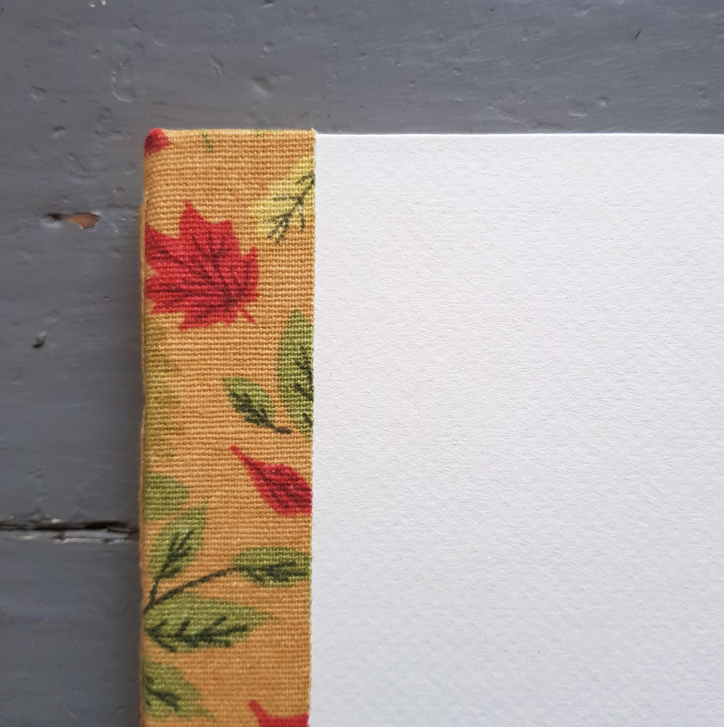 Fabric Spine Notebook Off White